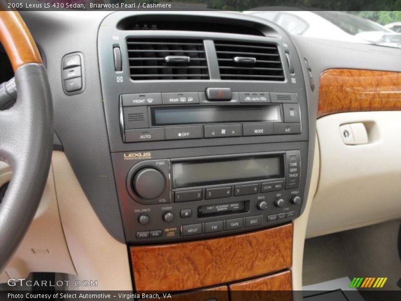 Briarwood Pearl / Cashmere 2005 Lexus LS 430 Sedan