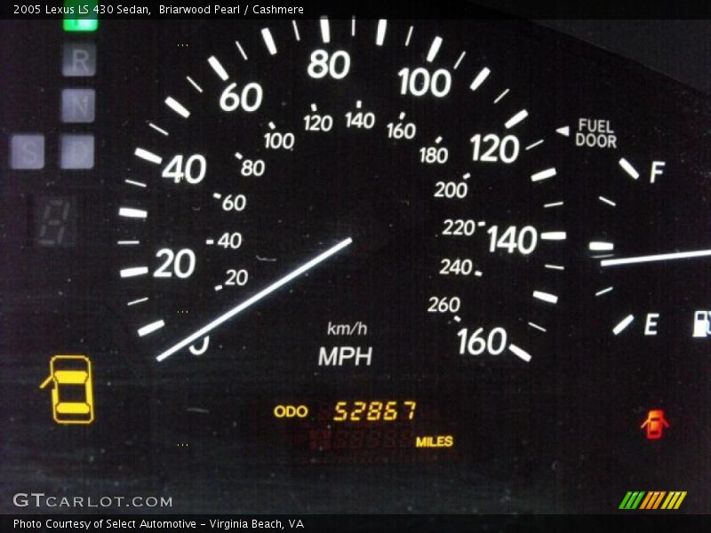 Briarwood Pearl / Cashmere 2005 Lexus LS 430 Sedan