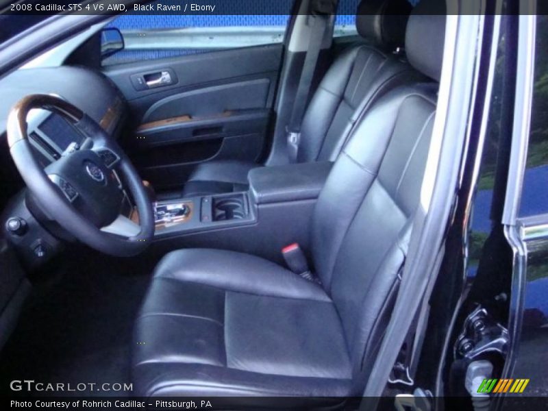 Black Raven / Ebony 2008 Cadillac STS 4 V6 AWD