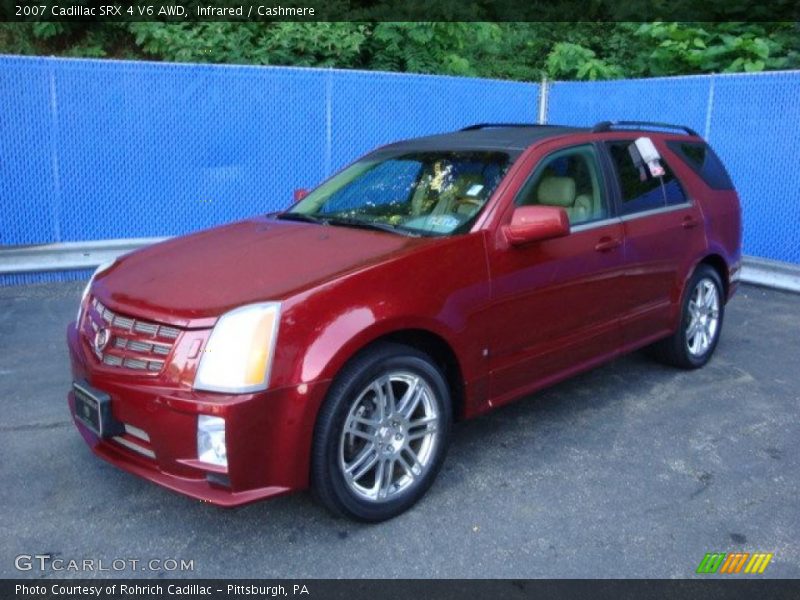 Infrared / Cashmere 2007 Cadillac SRX 4 V6 AWD