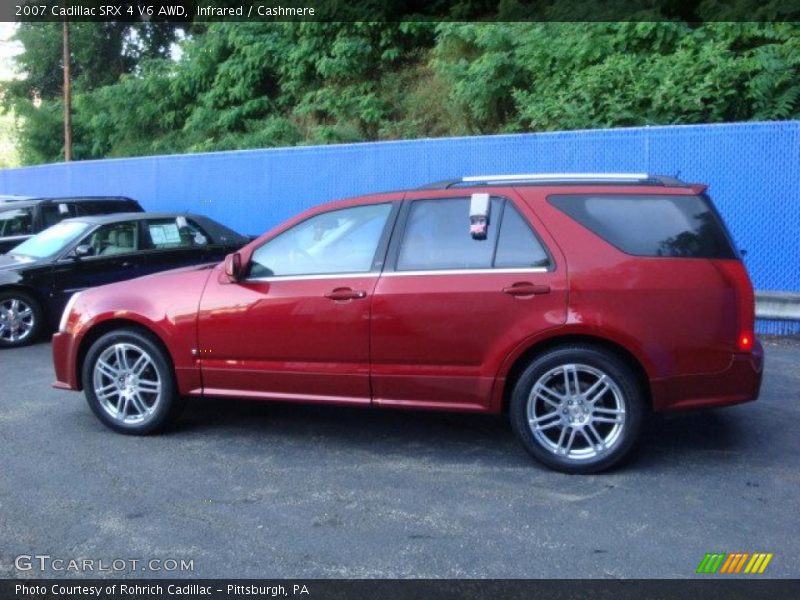 Infrared / Cashmere 2007 Cadillac SRX 4 V6 AWD