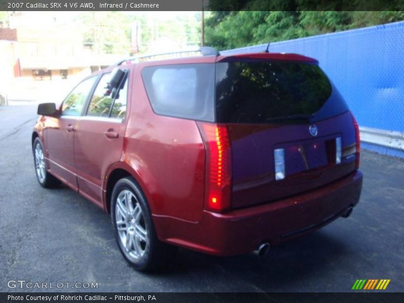 Infrared / Cashmere 2007 Cadillac SRX 4 V6 AWD
