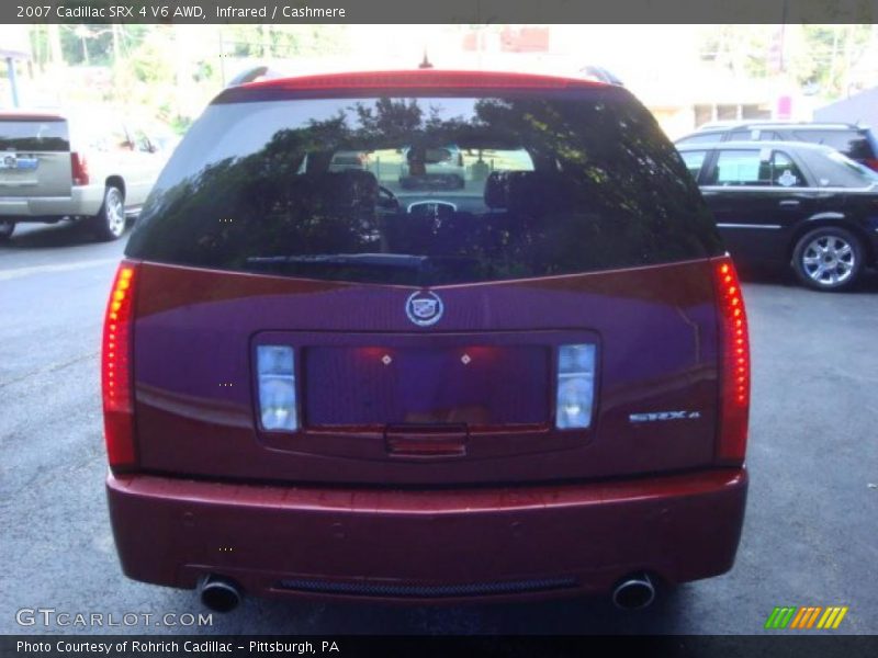 Infrared / Cashmere 2007 Cadillac SRX 4 V6 AWD