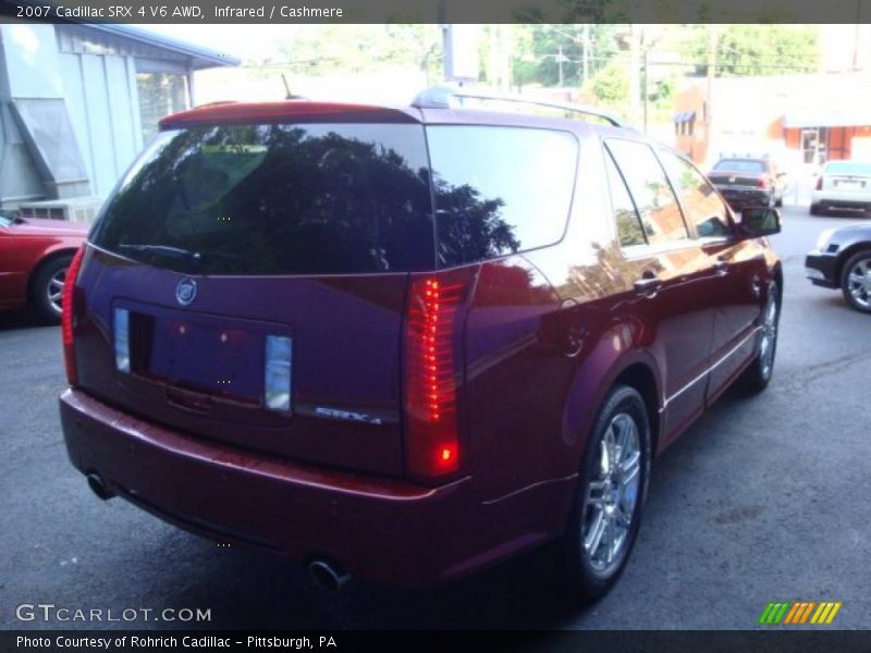 Infrared / Cashmere 2007 Cadillac SRX 4 V6 AWD