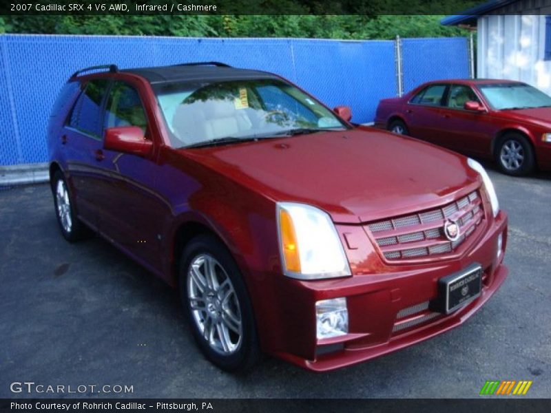 Infrared / Cashmere 2007 Cadillac SRX 4 V6 AWD