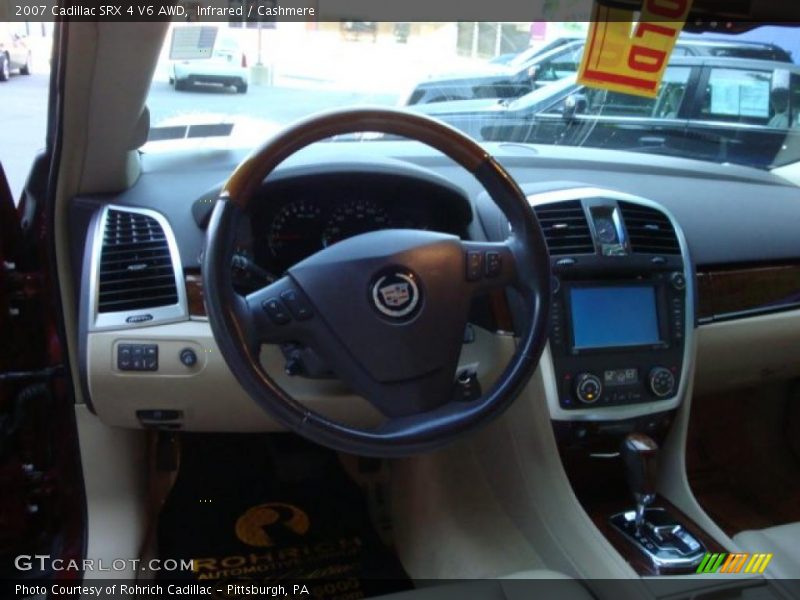 Infrared / Cashmere 2007 Cadillac SRX 4 V6 AWD