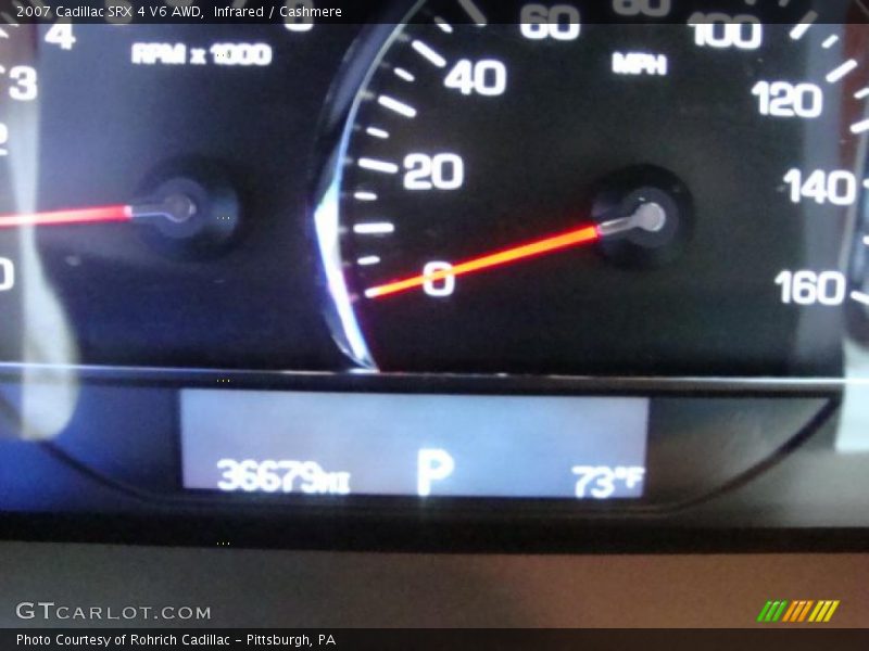 Infrared / Cashmere 2007 Cadillac SRX 4 V6 AWD