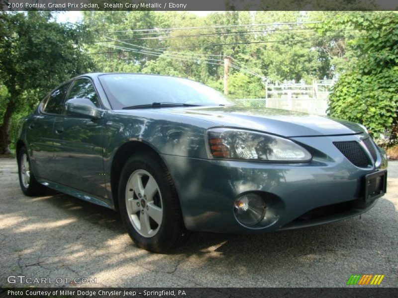 Stealth Gray Metallic / Ebony 2006 Pontiac Grand Prix Sedan