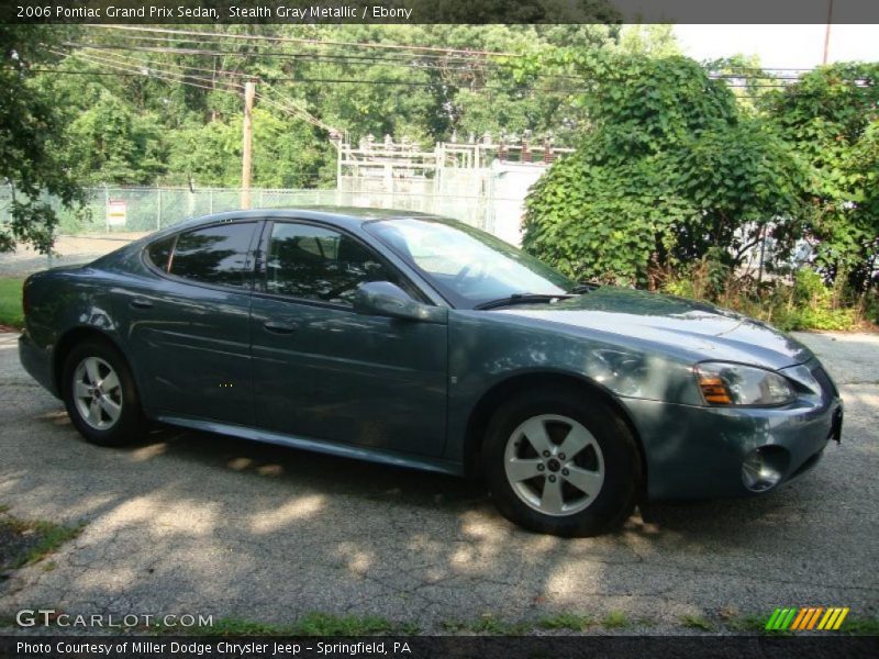 Stealth Gray Metallic / Ebony 2006 Pontiac Grand Prix Sedan