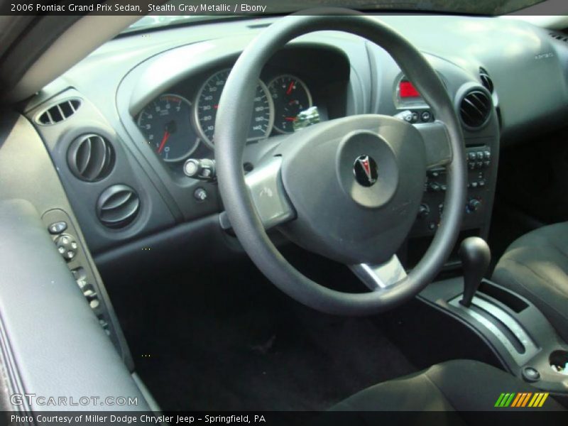 Stealth Gray Metallic / Ebony 2006 Pontiac Grand Prix Sedan