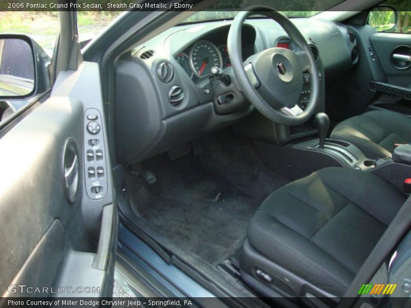 Stealth Gray Metallic / Ebony 2006 Pontiac Grand Prix Sedan