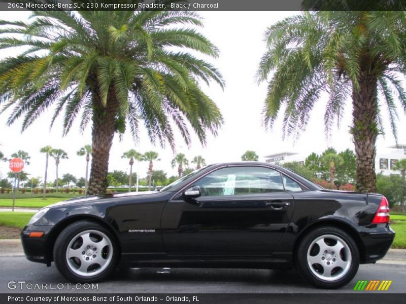 Black / Charcoal 2002 Mercedes-Benz SLK 230 Kompressor Roadster