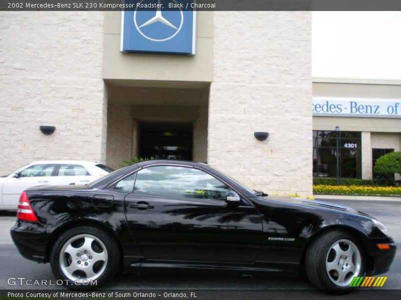 Black / Charcoal 2002 Mercedes-Benz SLK 230 Kompressor Roadster