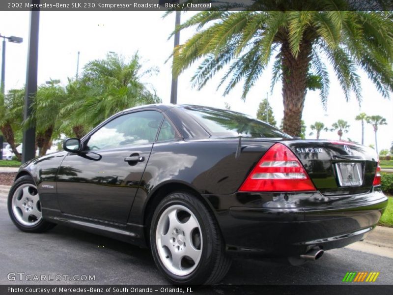 Black / Charcoal 2002 Mercedes-Benz SLK 230 Kompressor Roadster