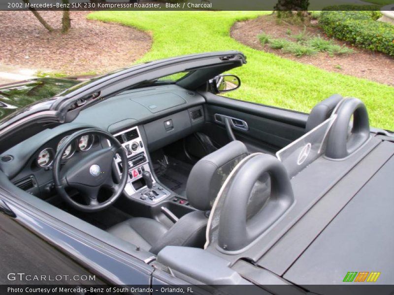 Black / Charcoal 2002 Mercedes-Benz SLK 230 Kompressor Roadster