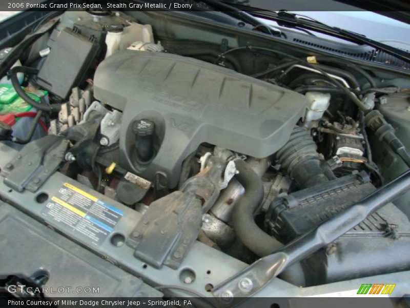 Stealth Gray Metallic / Ebony 2006 Pontiac Grand Prix Sedan