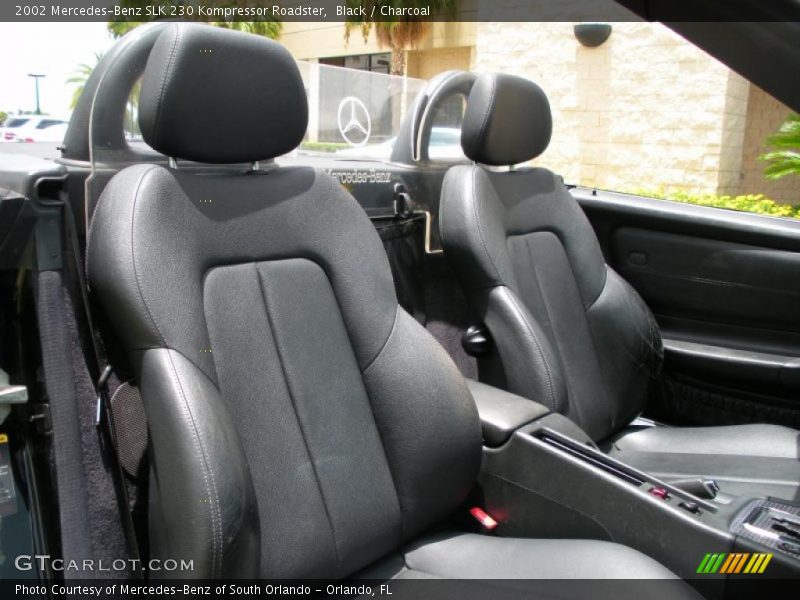 Black / Charcoal 2002 Mercedes-Benz SLK 230 Kompressor Roadster