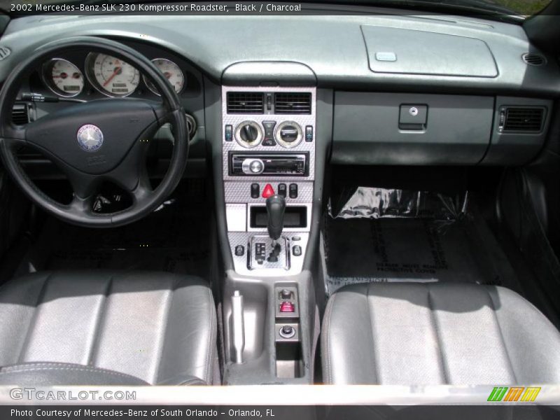 Black / Charcoal 2002 Mercedes-Benz SLK 230 Kompressor Roadster