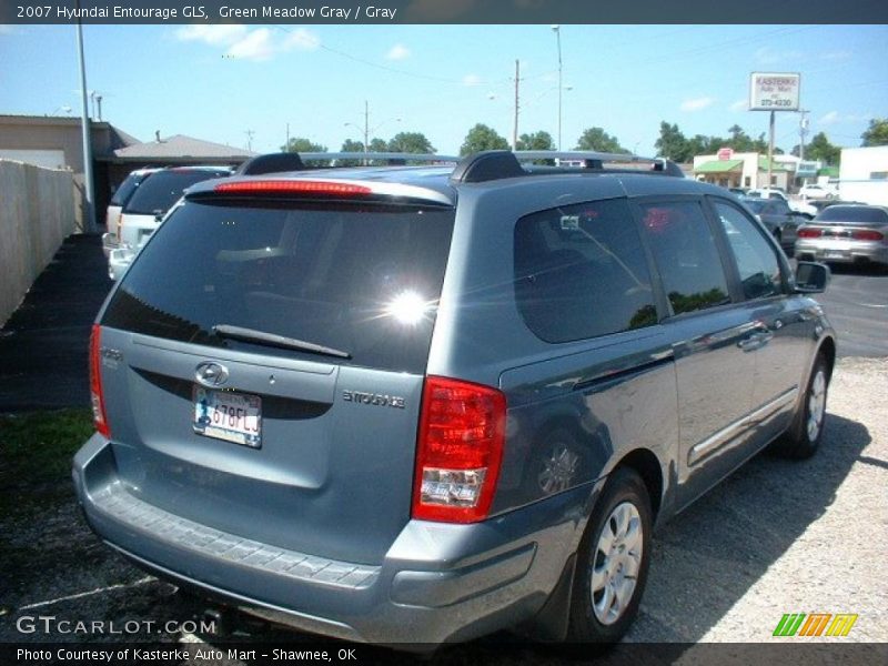 Green Meadow Gray / Gray 2007 Hyundai Entourage GLS