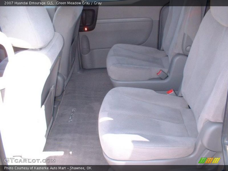 Green Meadow Gray / Gray 2007 Hyundai Entourage GLS