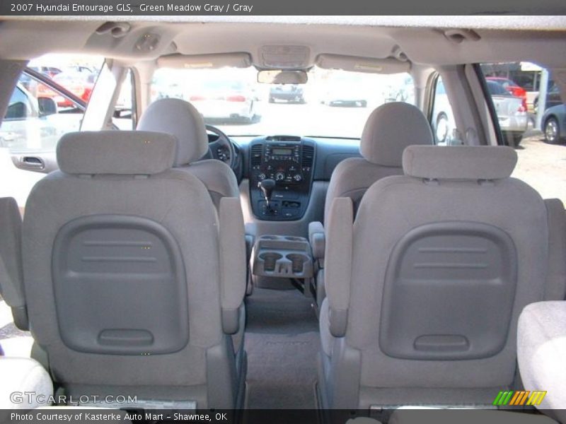 Green Meadow Gray / Gray 2007 Hyundai Entourage GLS
