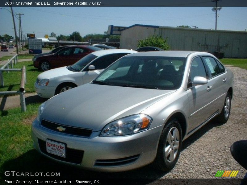 Silverstone Metallic / Gray 2007 Chevrolet Impala LS