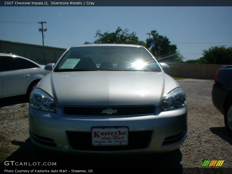 Silverstone Metallic / Gray 2007 Chevrolet Impala LS