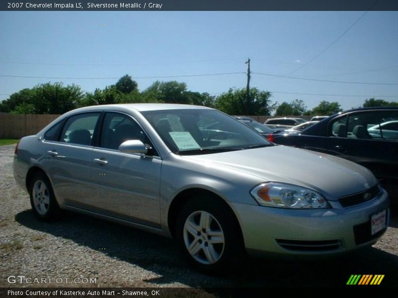 Silverstone Metallic / Gray 2007 Chevrolet Impala LS