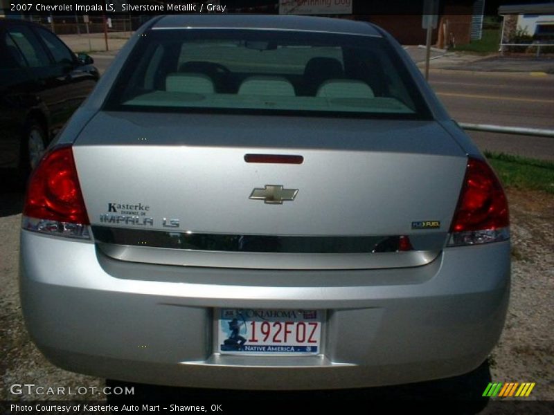 Silverstone Metallic / Gray 2007 Chevrolet Impala LS