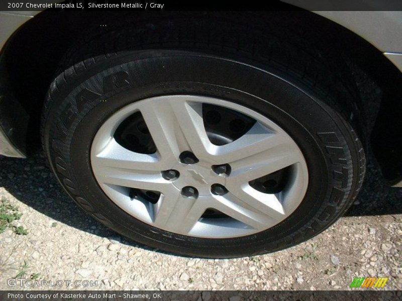 Silverstone Metallic / Gray 2007 Chevrolet Impala LS