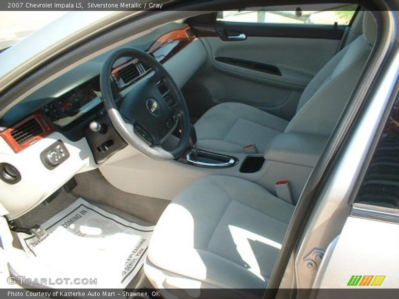 Silverstone Metallic / Gray 2007 Chevrolet Impala LS