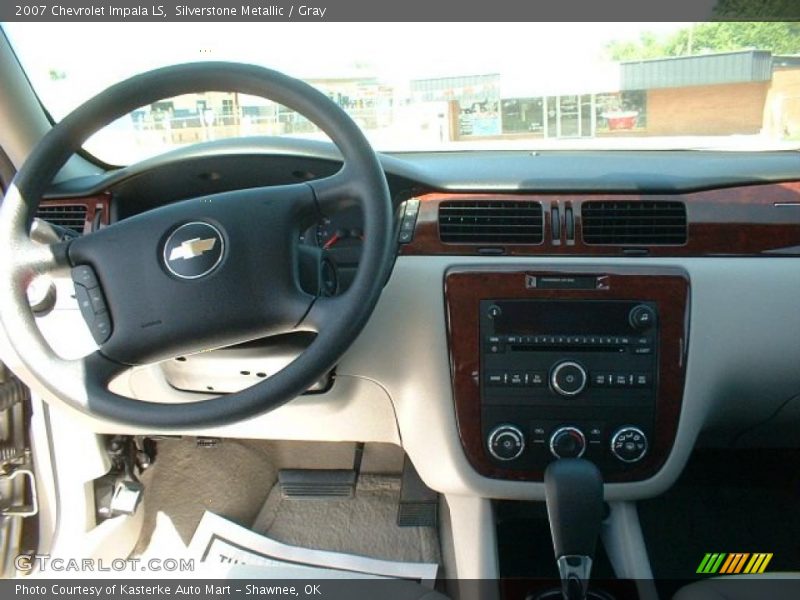 Silverstone Metallic / Gray 2007 Chevrolet Impala LS