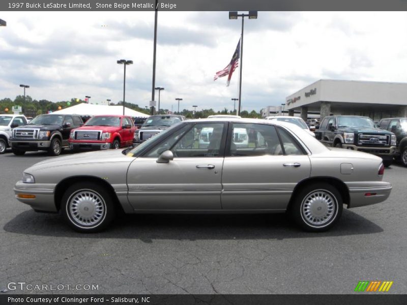 Stone Beige Metallic / Beige 1997 Buick LeSabre Limited
