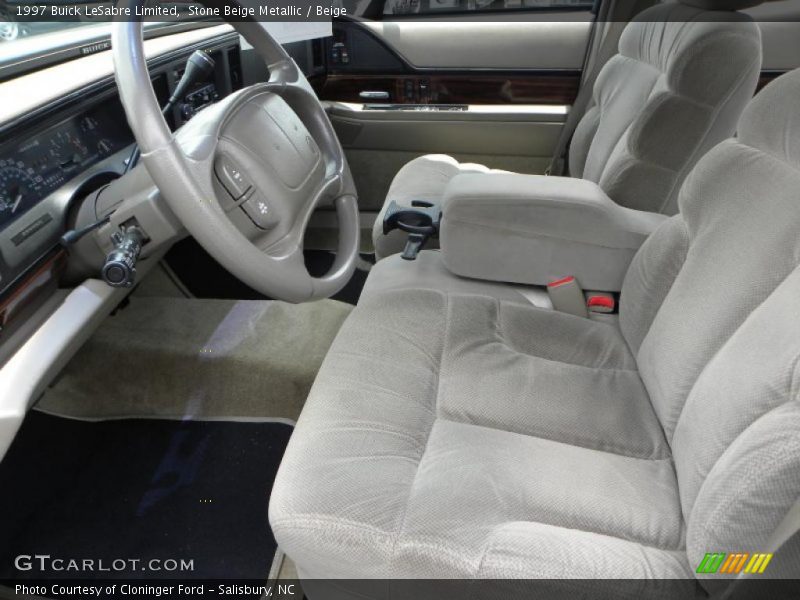 Stone Beige Metallic / Beige 1997 Buick LeSabre Limited