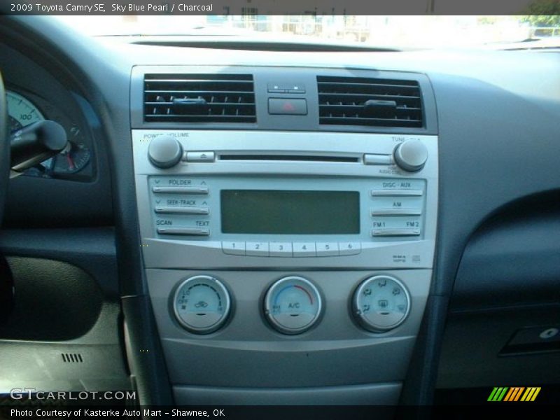 Sky Blue Pearl / Charcoal 2009 Toyota Camry SE