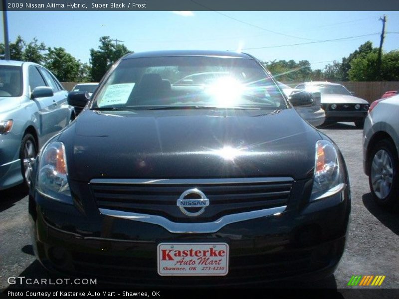 Super Black / Frost 2009 Nissan Altima Hybrid