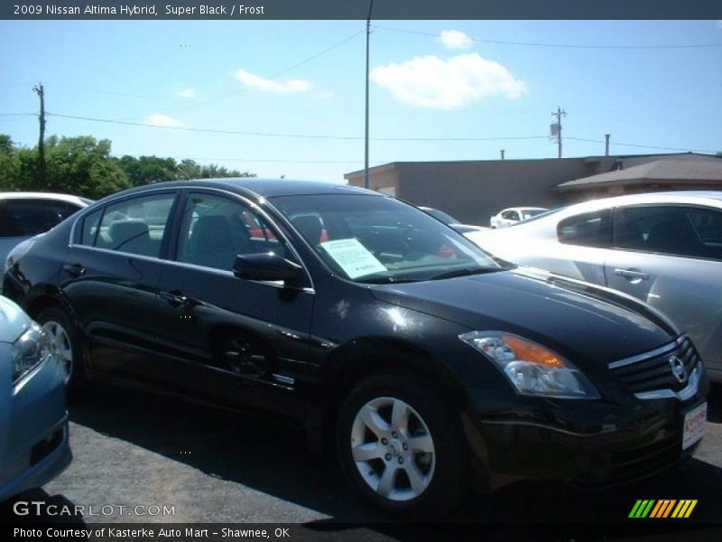 Super Black / Frost 2009 Nissan Altima Hybrid