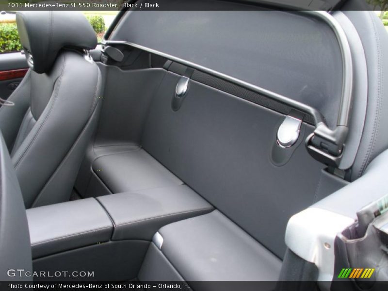 Black / Black 2011 Mercedes-Benz SL 550 Roadster