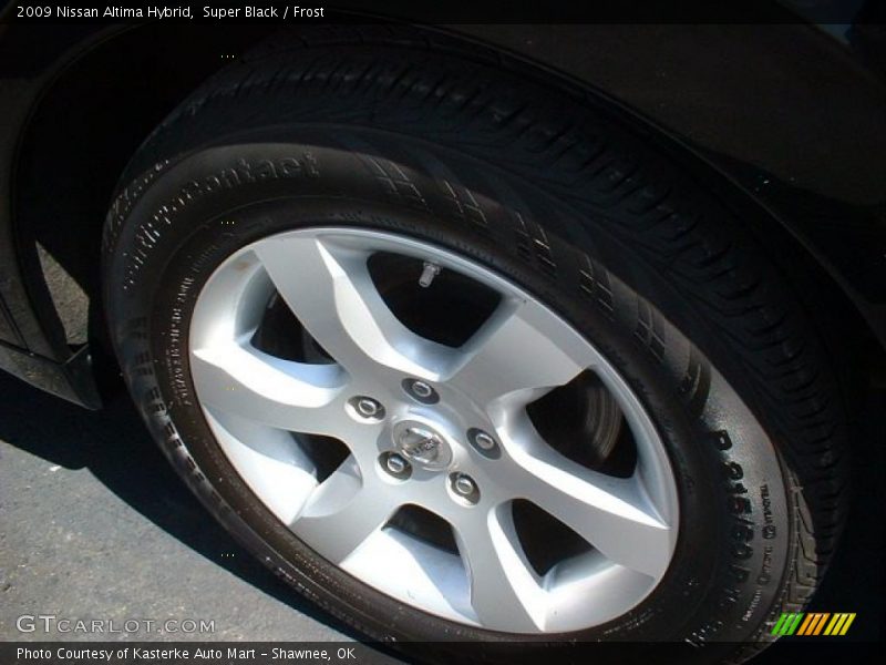 Super Black / Frost 2009 Nissan Altima Hybrid