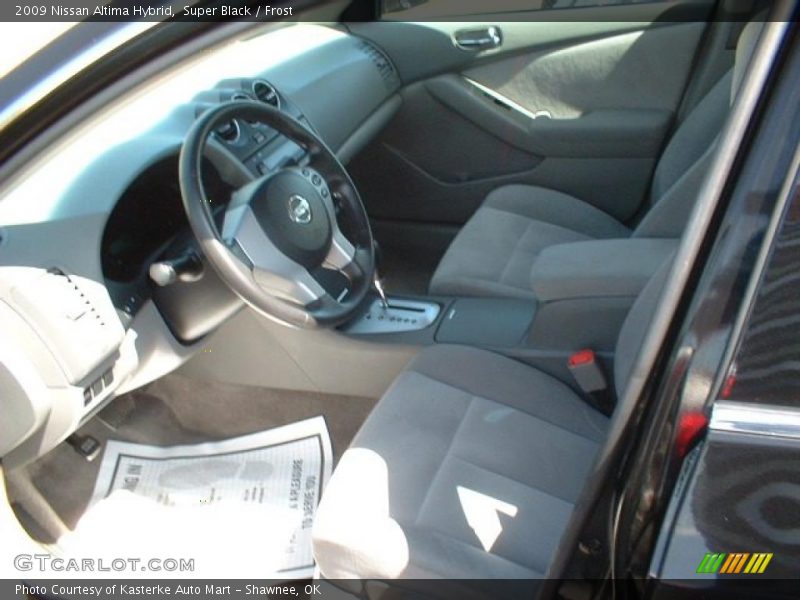 Super Black / Frost 2009 Nissan Altima Hybrid
