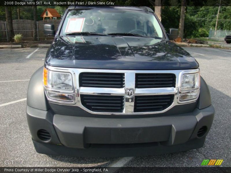 Modern Blue Pearl / Dark Slate Gray 2008 Dodge Nitro SXT 4x4