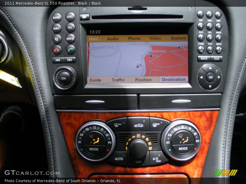 Black / Black 2011 Mercedes-Benz SL 550 Roadster
