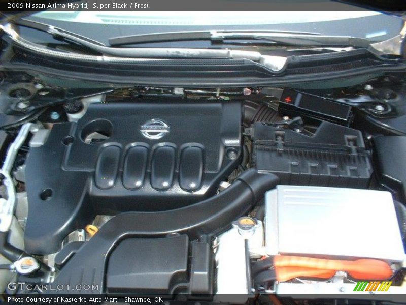 Super Black / Frost 2009 Nissan Altima Hybrid