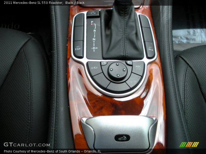 Black / Black 2011 Mercedes-Benz SL 550 Roadster