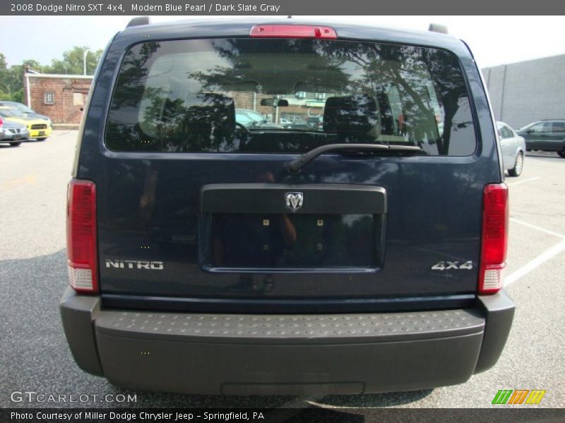 Modern Blue Pearl / Dark Slate Gray 2008 Dodge Nitro SXT 4x4