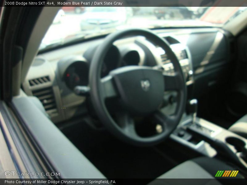 Modern Blue Pearl / Dark Slate Gray 2008 Dodge Nitro SXT 4x4