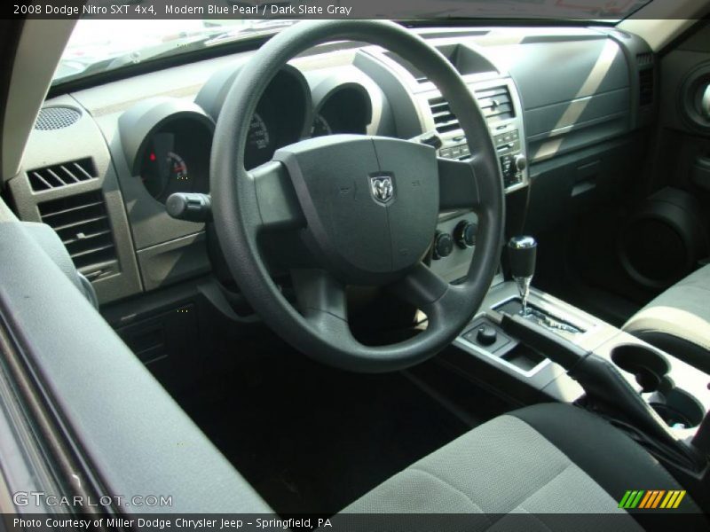 Modern Blue Pearl / Dark Slate Gray 2008 Dodge Nitro SXT 4x4
