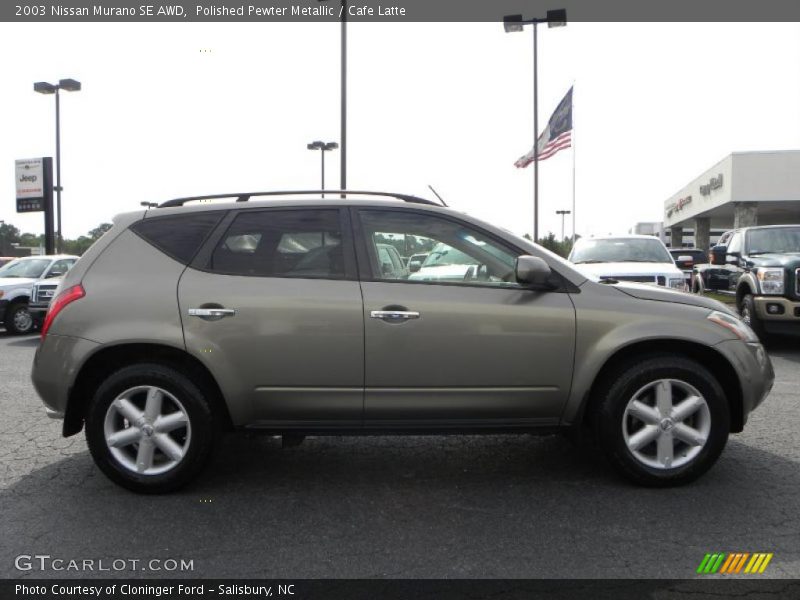 Polished Pewter Metallic / Cafe Latte 2003 Nissan Murano SE AWD