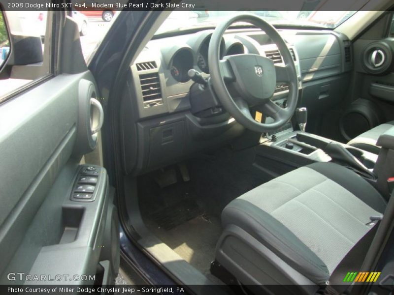Modern Blue Pearl / Dark Slate Gray 2008 Dodge Nitro SXT 4x4
