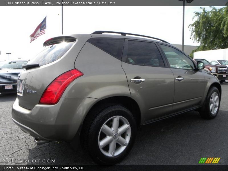 Polished Pewter Metallic / Cafe Latte 2003 Nissan Murano SE AWD